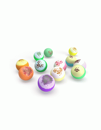 mini bath bombs