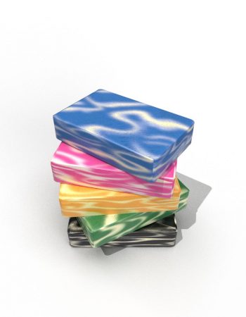Cold Process Marbled Soap Bars
